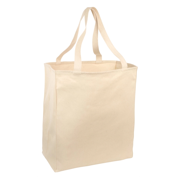 Port Authority Ideal Twill Over-the-Shoulder Grocery Tote.