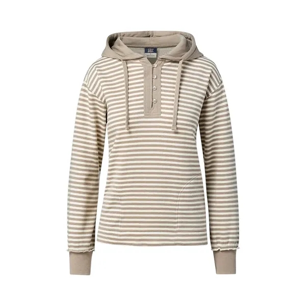 MV Sport Women's Alina Henley Hooded Sweatshirt