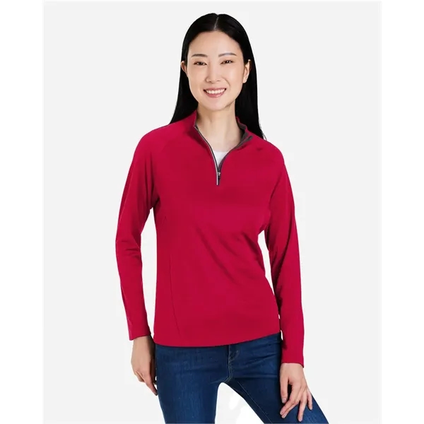 CORE365 Women's Origin Performance Pique Quarter-Zip Pull...