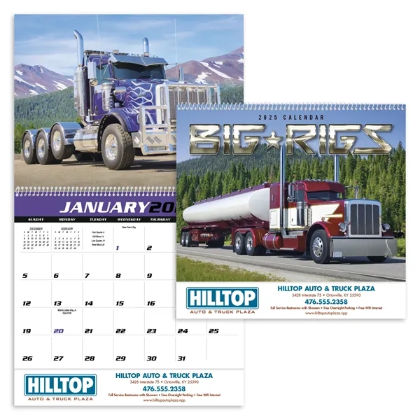 Triumph® Calendars Big Rigs Calendar