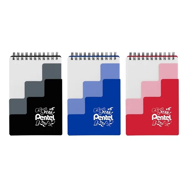 Steps Notebook with Recycled Cover and FSC-Certified Pages