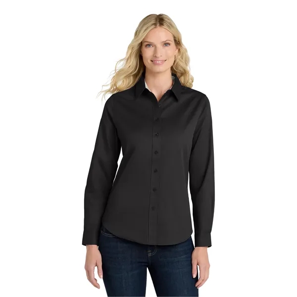Port Authority Women's Long Sleeve Easy Care Shirt.