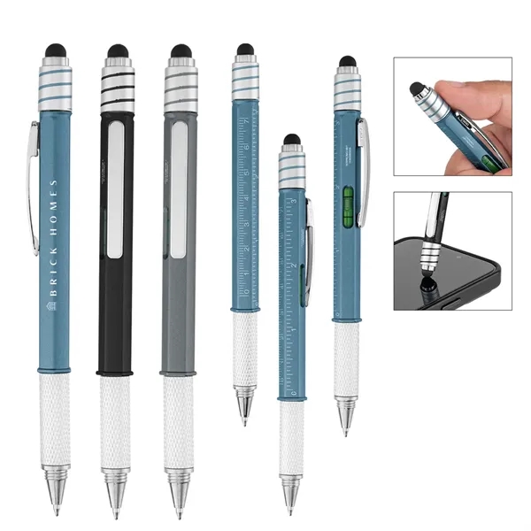 rABS Spin Top Stylus Ruler Pen