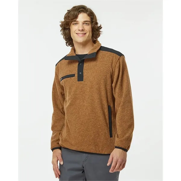 DRI DUCK Men's Ranger Melange Fleece Pullover