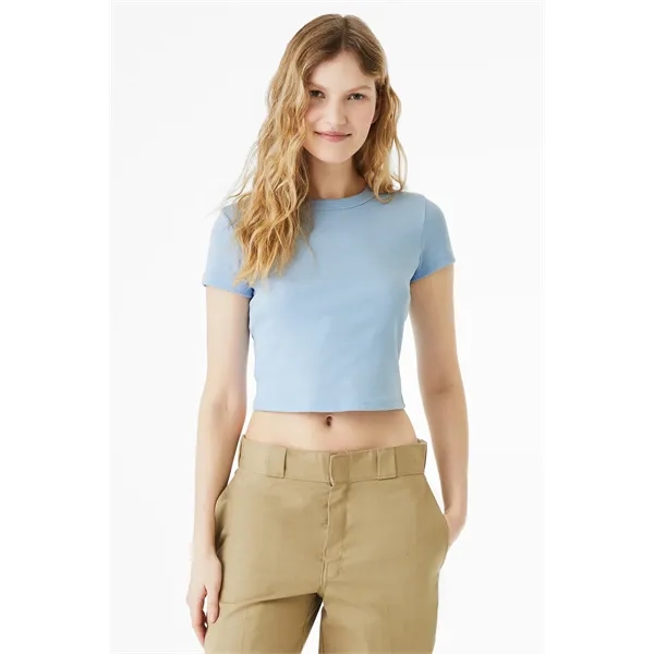 BELLA+CANVAS Women's Micro Rib Baby Tee