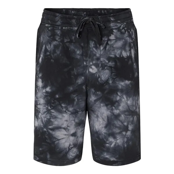 Independent Trading Co. Unisex Tie-Dyed Fleece Shorts