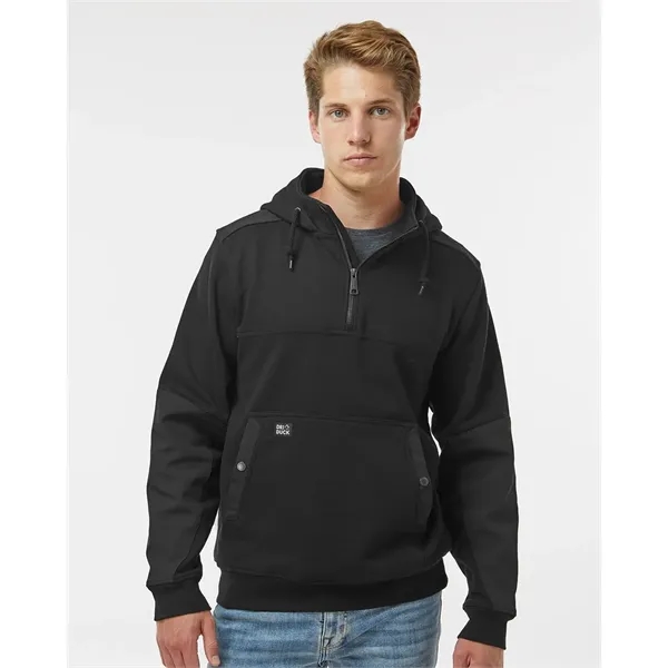 DRI DUCK Men's Mission Quarter-Zip Hooded Pullover