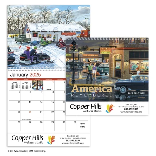 Products America Remembered Appointment Calendar - Spiral