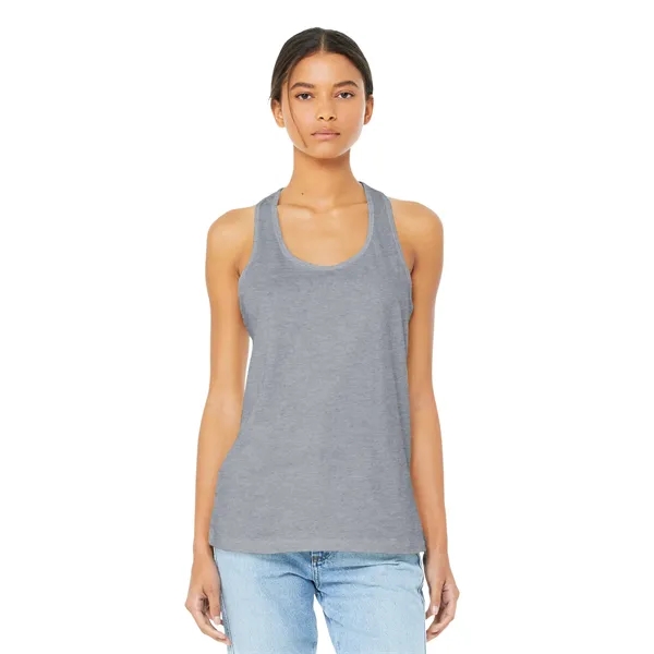 BELLA+CANVAS Women's Jersey Racerback Tank.