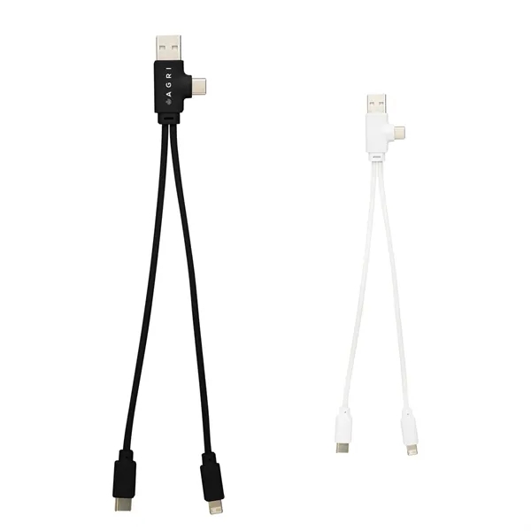 Dual Connect Recycled Multi-Charge Cable