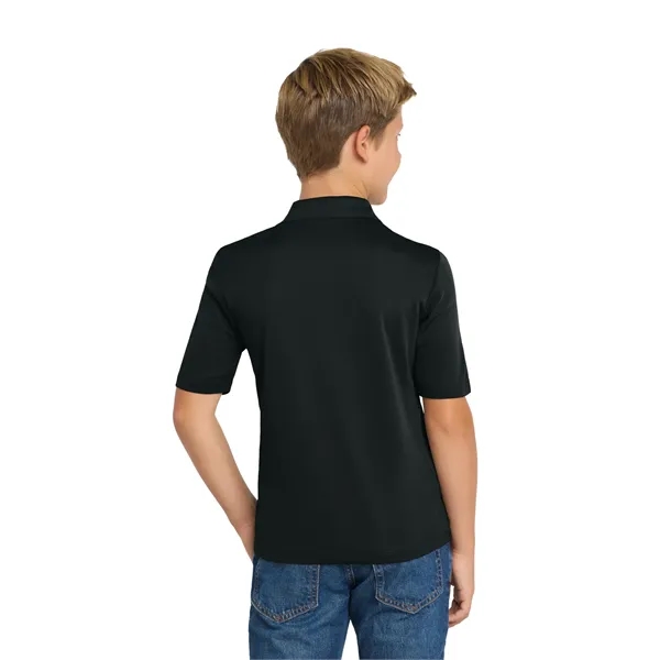 Port Authority Youth Silk Touch Performance Polo.