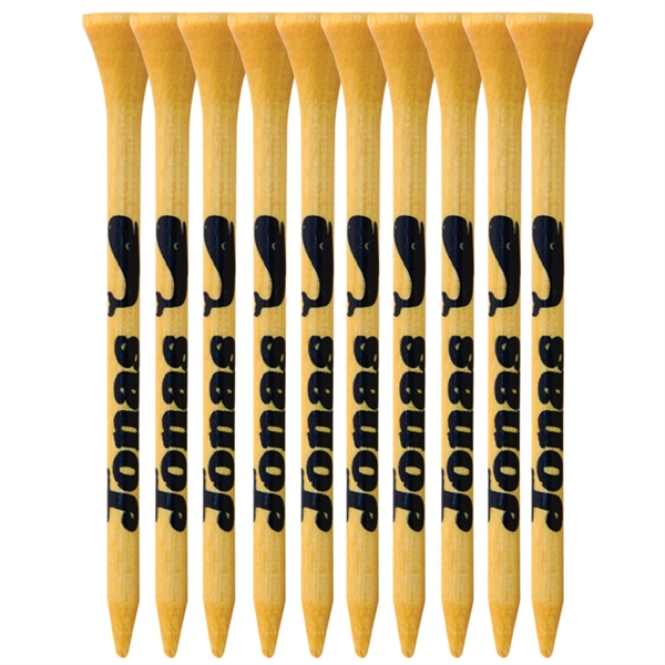 Golf Tee Pack With Bamboo Tees