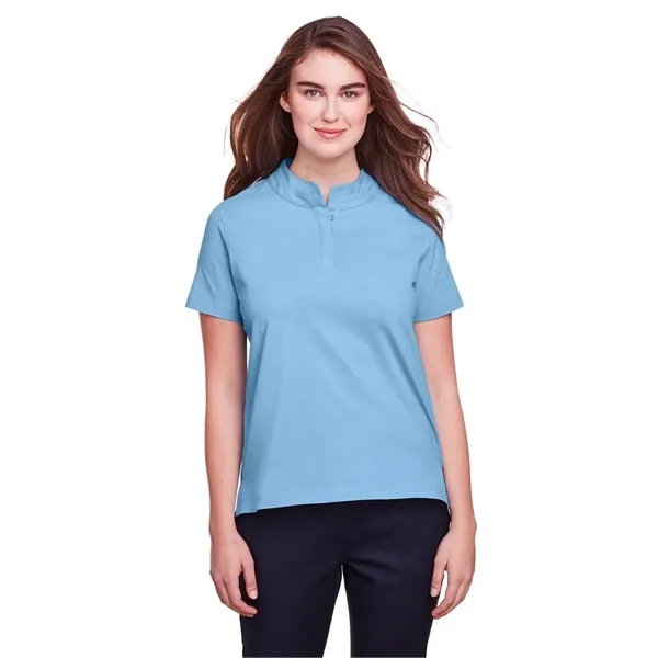 UltraClub Women's Lakeshore Stretch Cotton Performance Polo