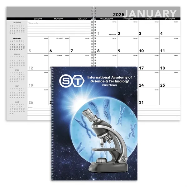 Triumph® Calendars Standard Year Desk Planner with Custom...