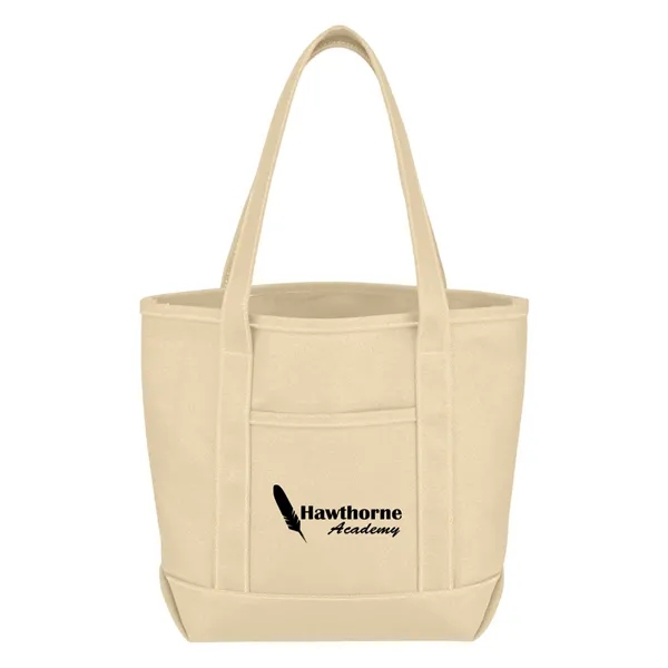 Small Cotton Canvas Yacht Tote Bag