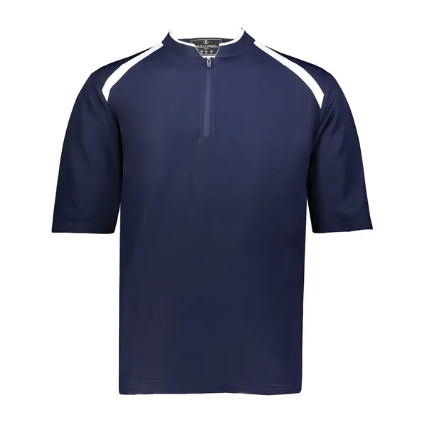 Holloway Youth Clubhouse Short Sleeve Quarter-Zip Pullover