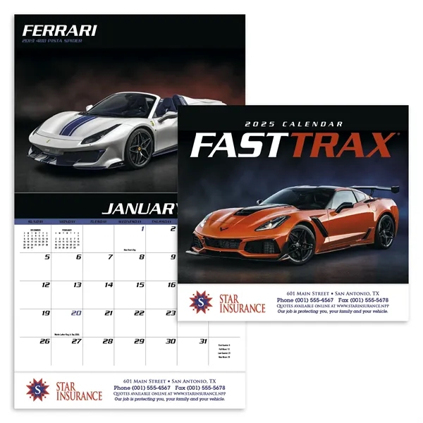 Products Fast Trax® Appointment Calendar - Stapled