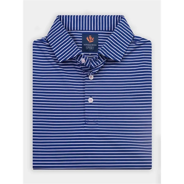 Donald Ross Elom Shadow Stripe W/Vertical Stripe Collar