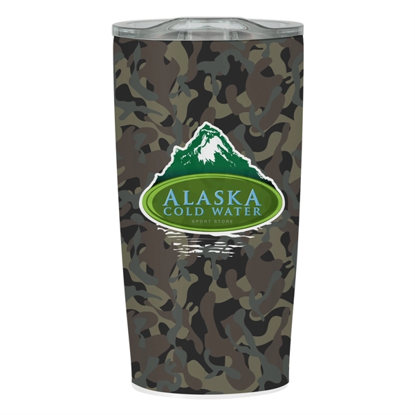 20 Oz. Full Color Marshland Camo Himalayan Tumbler