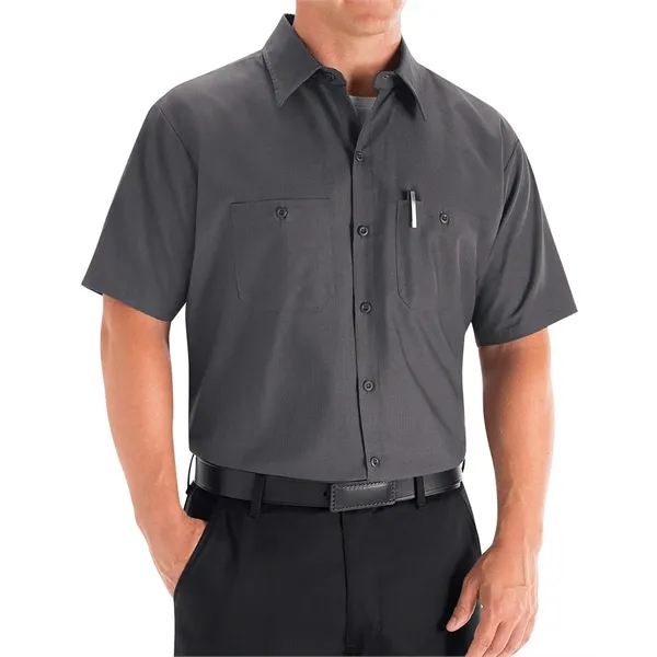 Red Kap Men's Tall Mimix™ Short Sleeve Work Shirt