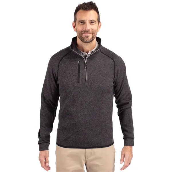 Cutter & Buck Mainsail Sweater-Knit Mens Big and Tall Hal...