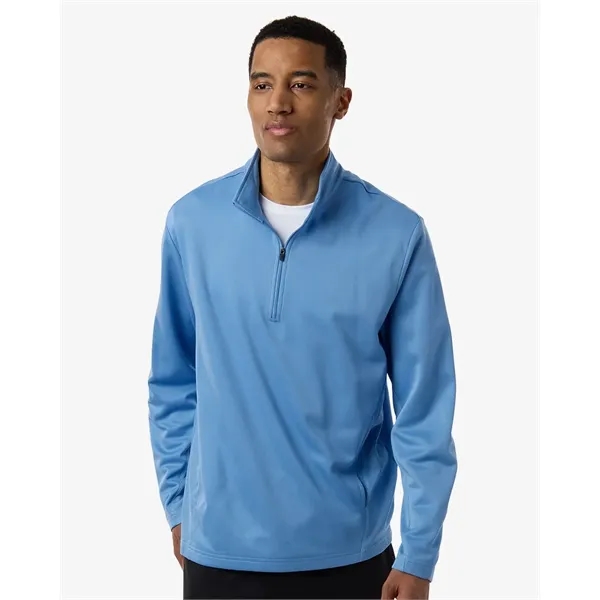 Team 365 Unisex Squad Cadet Quarter-Zip Tech Fleece Pullover