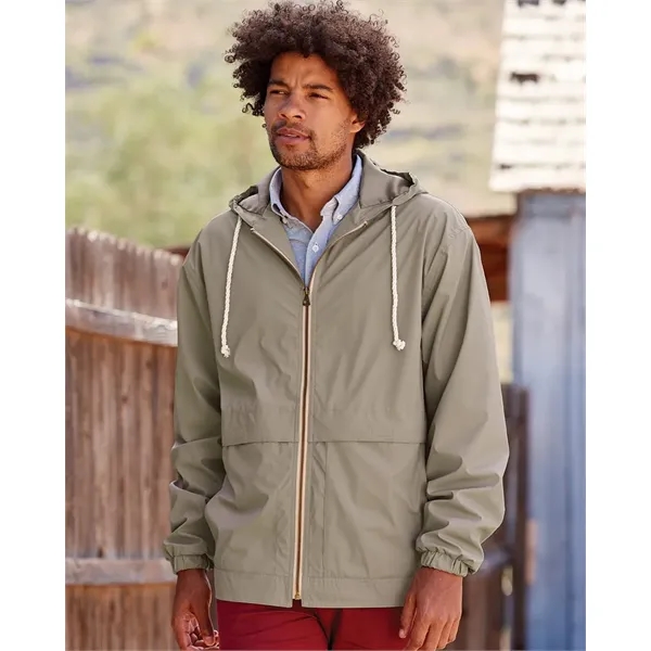 Weatherproof Unisex Vintage Hooded Rain Jacket