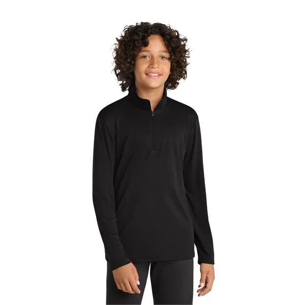 Sport-Tek Youth PosiCharge Competitor 1/4-Zip Pullover.