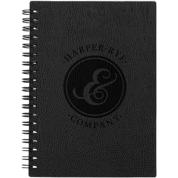 5' x 7' FSC ® Recycled Pebble Grain Spiral Journal