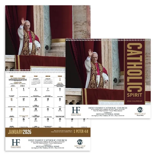Good Value™ Catholic Spirit - Spiral Calendar