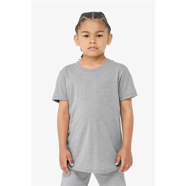 BELLA+CANVAS Youth Triblend Short Sleeve Tee.