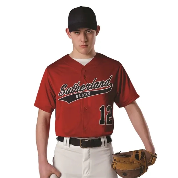 Alleson Athletic Youth Dura Light Mesh Baseball Jersey
