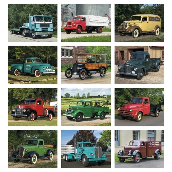Good Value™ Treasured Trucks - Stapled Calendar