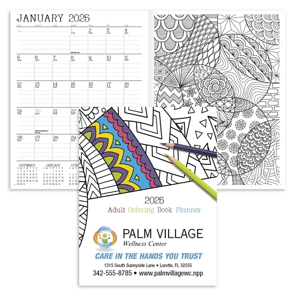 Good Value™ Adult Coloring Book Planner