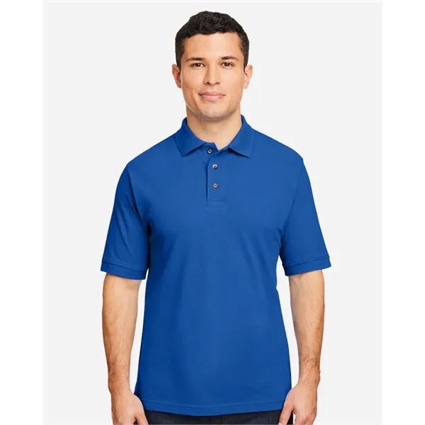 Harriton Men's Pique Polo