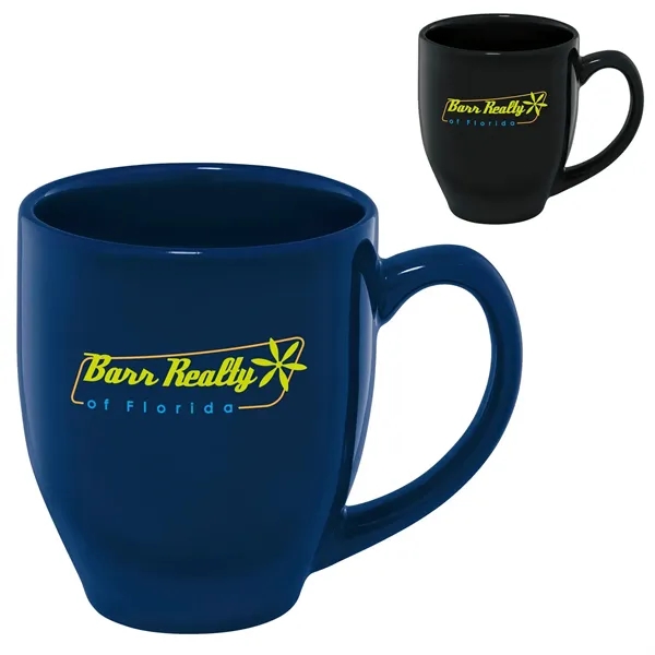 Shiny Bistro Mug - 15 oz. (Colors)