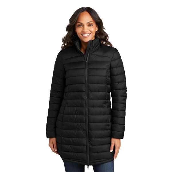 Port Authority Women's Horizon Puffy Long Jacket