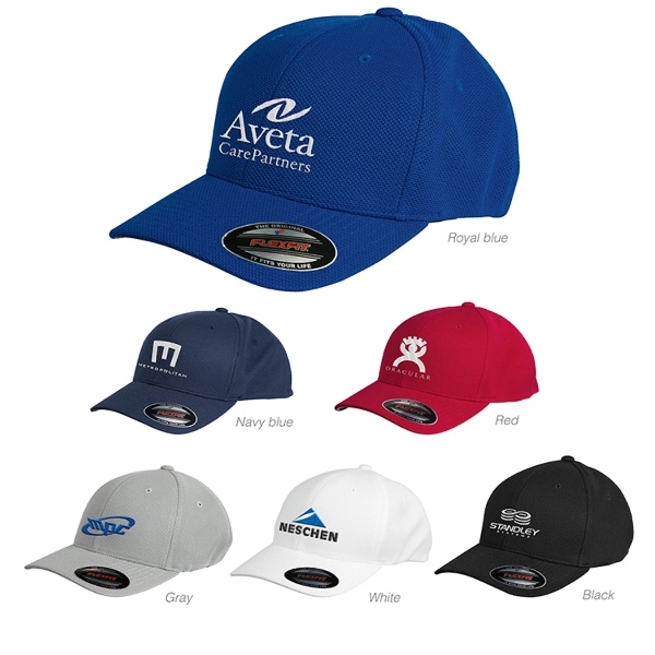 FlexFit® Cool & Dry Pique Mesh Cap