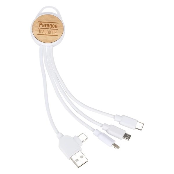 Bamboo 3-in-1 6- Charging Cable