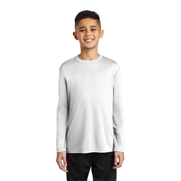 Port & Co Youth Long Sleeve Performance Tee