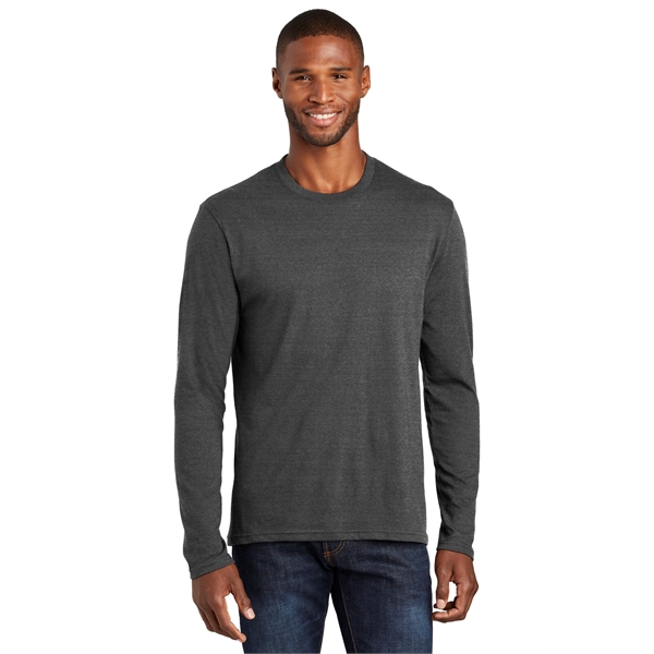 Port & Co Long Sleeve Fan Favorite Blend Tee.