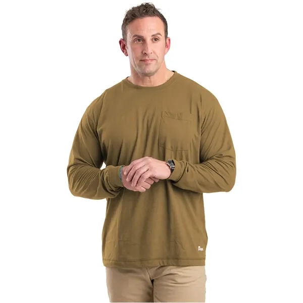 Berne Apparel Men's Performance Long Sleeve Pocket T-Shirt
