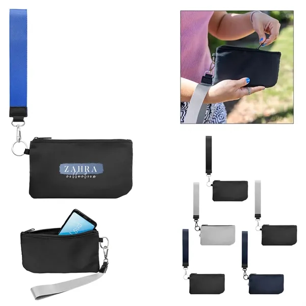 Anywhere rPET Wristlet Pouch