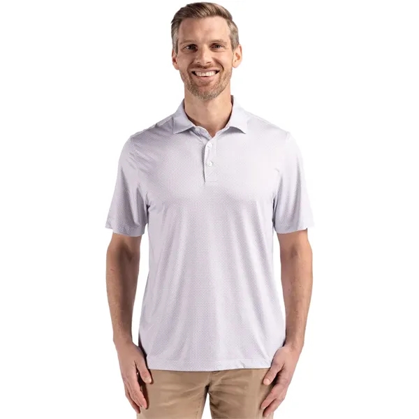 Cutter & Buck Pike Eco Diamond Dot Print Recycled Men's Polo