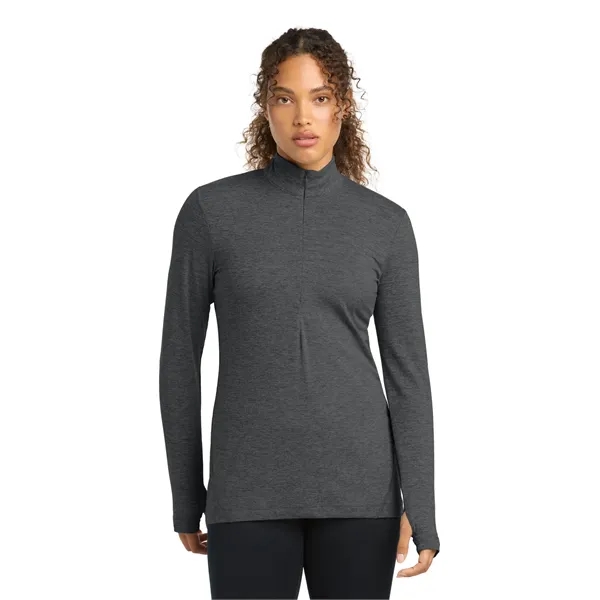 Sport-Tek Women's Exchange 1.5 Long Sleeve 1/2-Zip