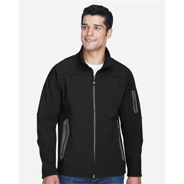 North End Men's Three Layer Fleece Bonded Shell Technical...