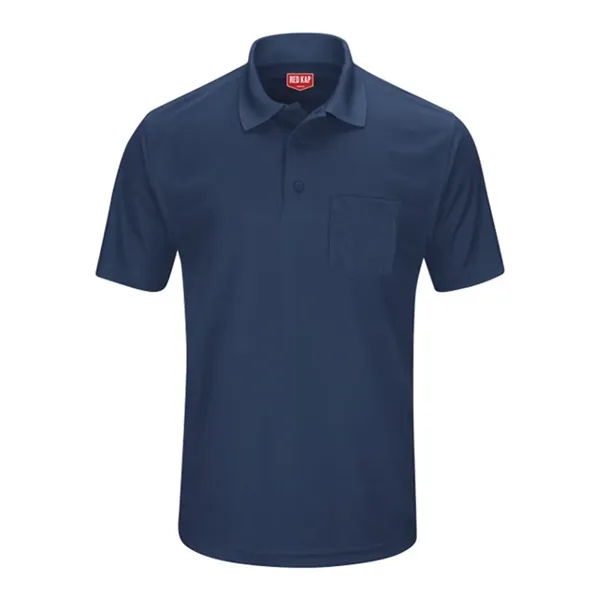 Red Kap Men's Performance Knit Pocket Polo