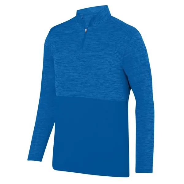 Augusta Sportswear Men's Shadow Tonal Heather Quarter-Zip...