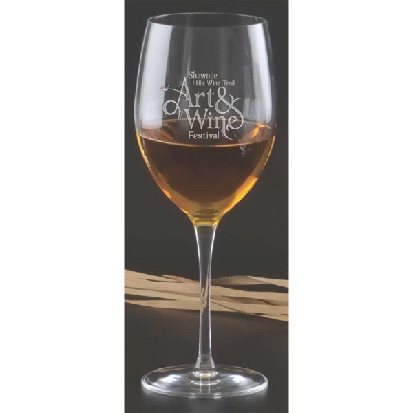 16.25 oz. VanBuren Goblet Set of 4 - Deep Etched