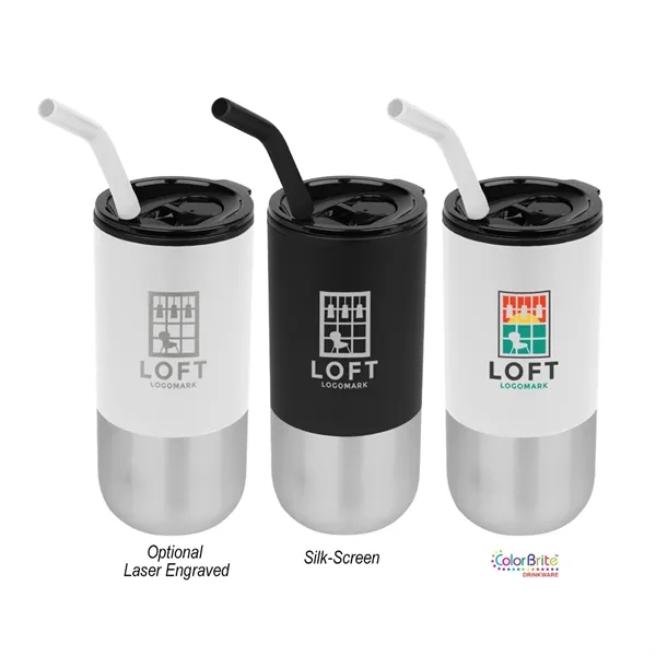 18 Oz. London Stainless Steel Tumbler